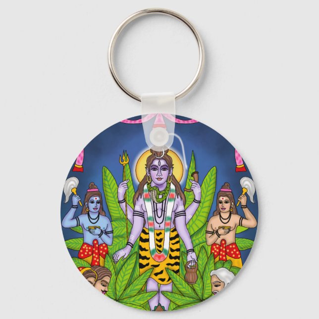 Chaveiro Pingente de Shiva (Frente)
