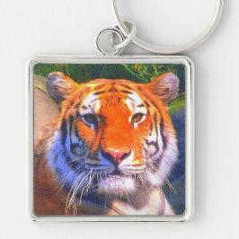 Chaveiro Pingente de Tigre Siberiano