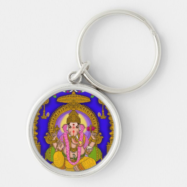Chaveiro Pingente do Senhor Ganesha (Frente)
