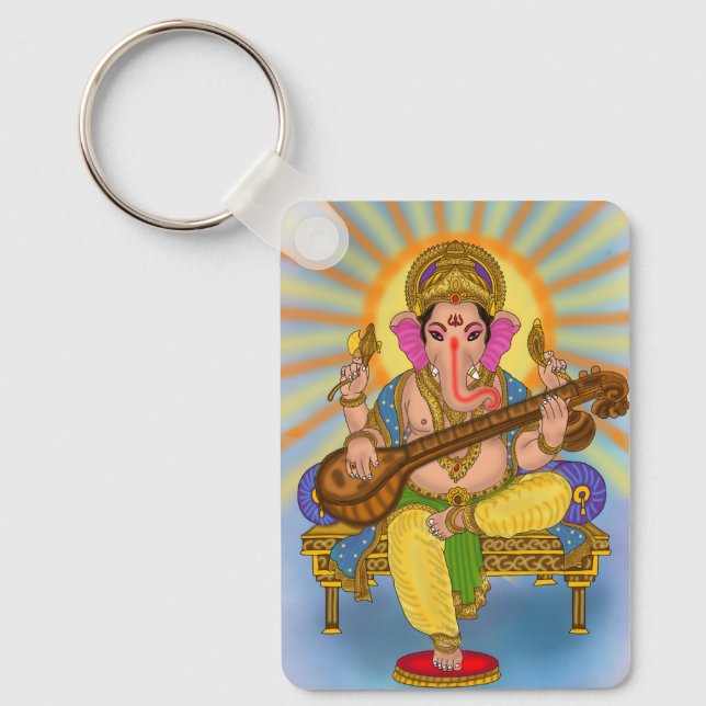 Chaveiro Pingente do Senhor Ganesha (Frente)