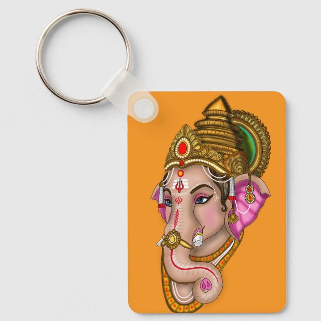 Chaveiro Pingente do Senhor Ganesha (Frente)