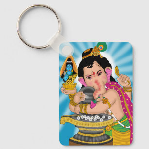 Chaveiro Pingente do Senhor Ganesha