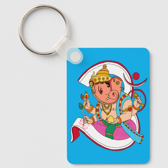 Chaveiro Pingente do Senhor Ganesha (Frente)