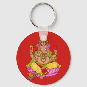 Chaveiro Pingente do Senhor Ganesha