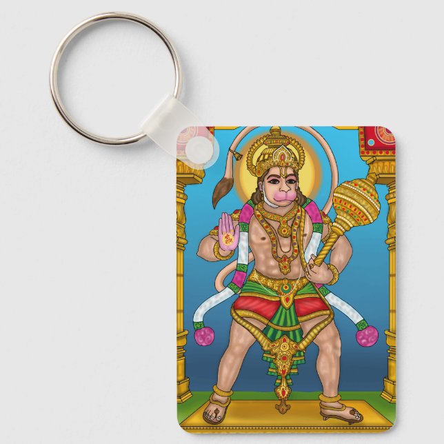 Chaveiro Pingente do Senhor Hanuman (Frente)