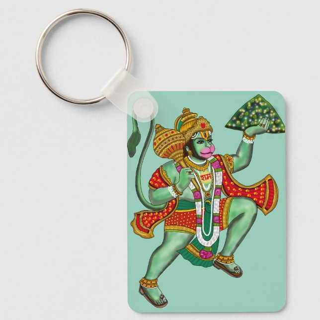 Chaveiro Pingente do Senhor Hanuman (Frente)