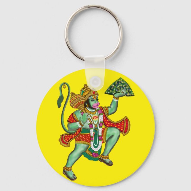 Chaveiro Pingente do Senhor Hanuman (Frente)