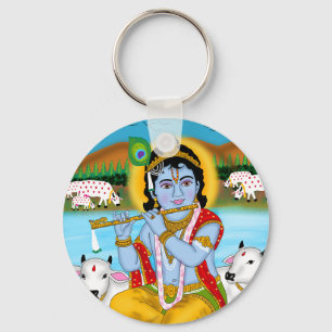 Chaveiro Pingente do Senhor Krishna