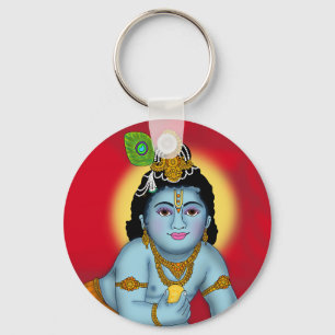 Chaveiro Pingente do Senhor Krishna