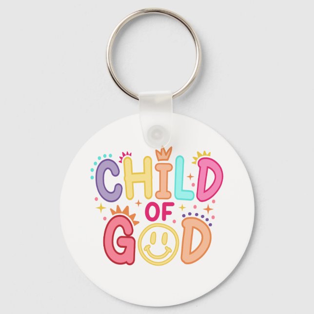Chaveiro Pingente Filho de Deus (Frente)