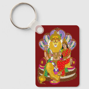 Chaveiro Pingente Lakshmi Narasimha