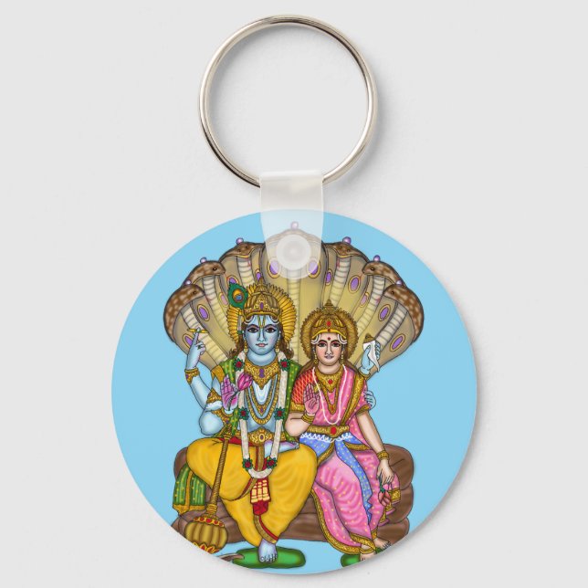 Chaveiro Pingente Lakshmi Narayan (Frente)