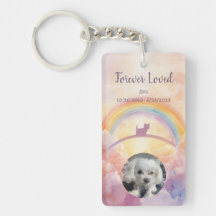 Pingente Memorial Pet Rainbow Bridge – Cachorro Pe