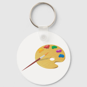 Chaveiro Pingente Paleta de Pintor