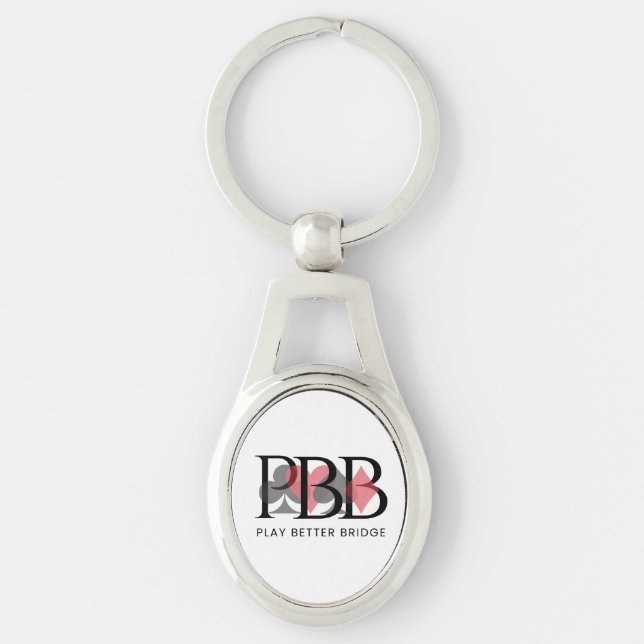 Chaveiro Pingente PBB - Vermelho (Frente)