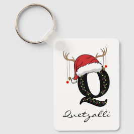 Chaveiro Pingente Personalizado do Papai Noel para Família