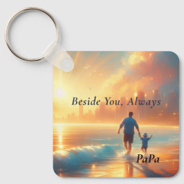 Chaveiro Pingente Personalizado para Papai - Sempre ao Seu