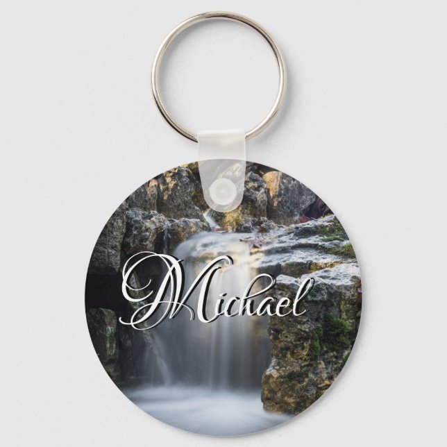 Chaveiro Pingente Serenity Spa Falls (Frente)