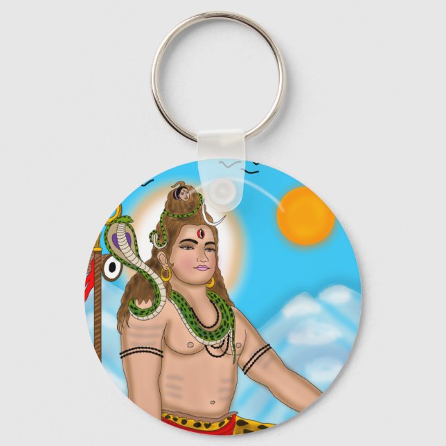 Chaveiro Pingente Shiva (Frente)