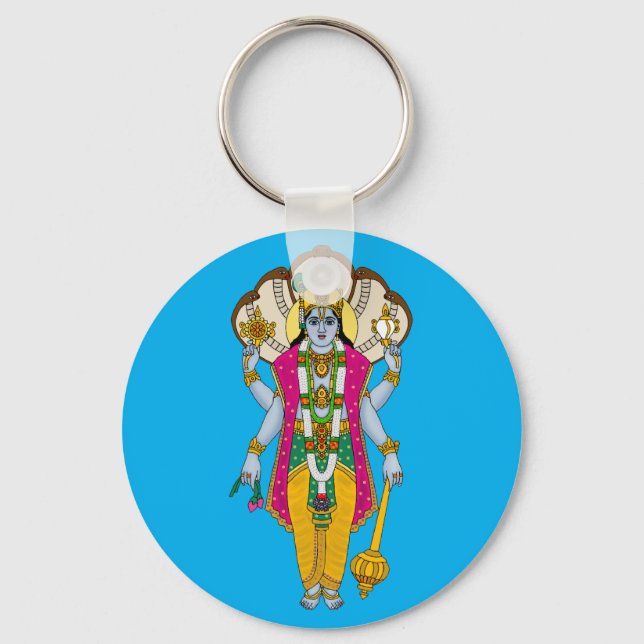 Chaveiro Pingente Vishnu (Frente)