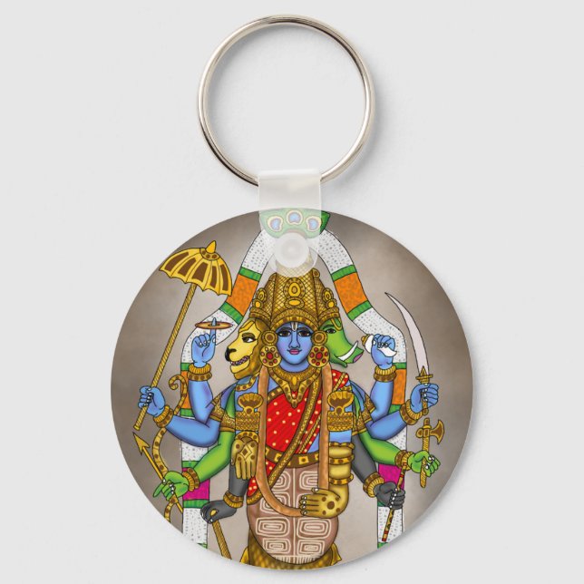 Chaveiro Pingente Vishnu (Frente)