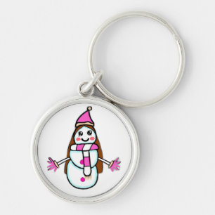 Chaveiro PingenteMulher de Neve Magia - Personagem Original