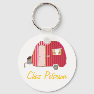 Chaveiro Pingentes Personalizados de Arte Retro para Dono d