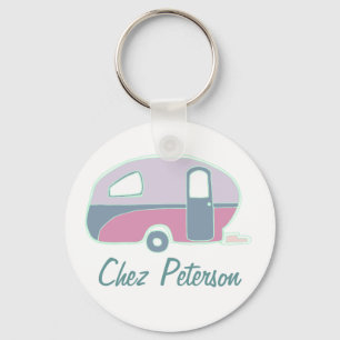 Chaveiro Pingentes Personalizados de Arte Retro para Propri