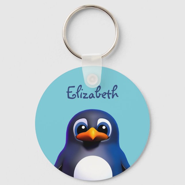 Chaveiro Pinguim (Frente)