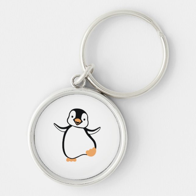 Chaveiro pinguim (Frente)