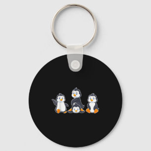 Chaveiro Pinguim Animal Fofo Crianças