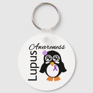 Chaveiro Pinguim da Consciência do Lupus