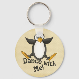 Chaveiro Pinguim da dança
