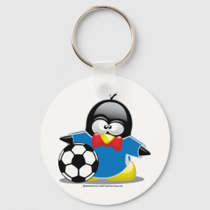 Chaveiro Pinguim do futebol