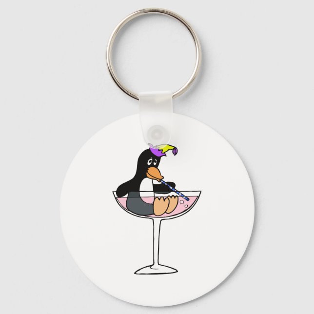 Chaveiro Pinguim do Partido (Frente)