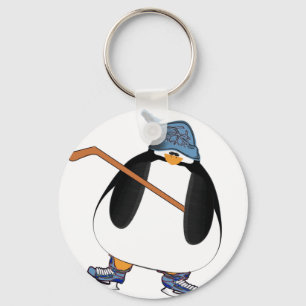 Chaveiro Pinguim Hockey