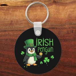 Chaveiro Pinguim Irlandês Uma Mistura Sortuda De Divertimen