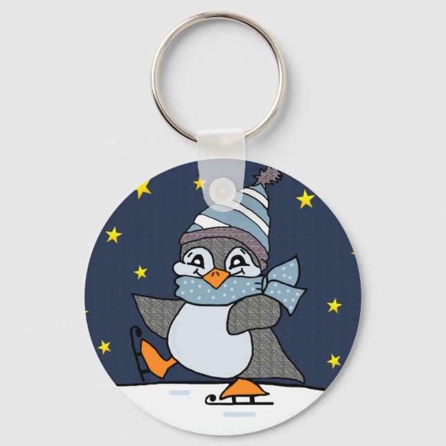 Chaveiro Pinguim Pequeno (Frente)