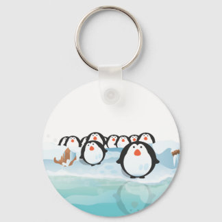 Chaveiro Pinguins Fofos