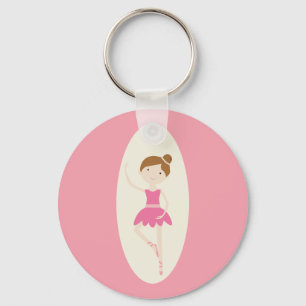 Chaveiro Pink Ballerina 1 Keychain