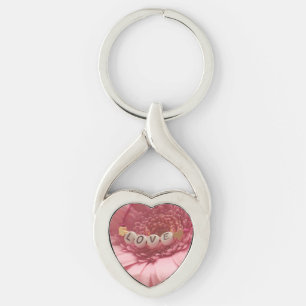 Chaveiro Pink Daisy Love
