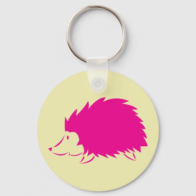 Chaveiro Pink Hedgehog (Frente)