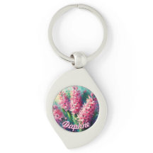 Pink Hyacinths Hyacinth Floral Personalized