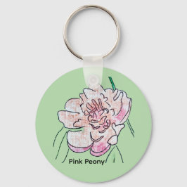 Chaveiro Pink Peony