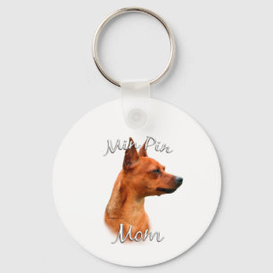 Chaveiro Pinscher Miniatura (ferrugem) Mãe 2
