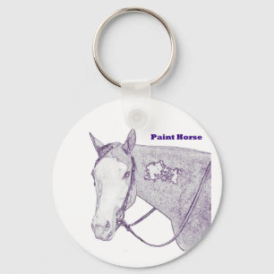 Chaveiro Pinte a corrente chave do cavalo