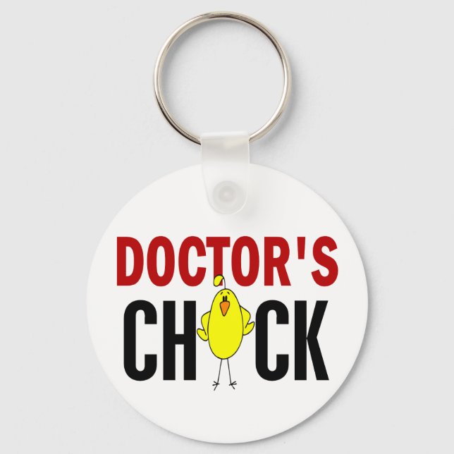 Chaveiro Pintinho 1 do médico (Frente)