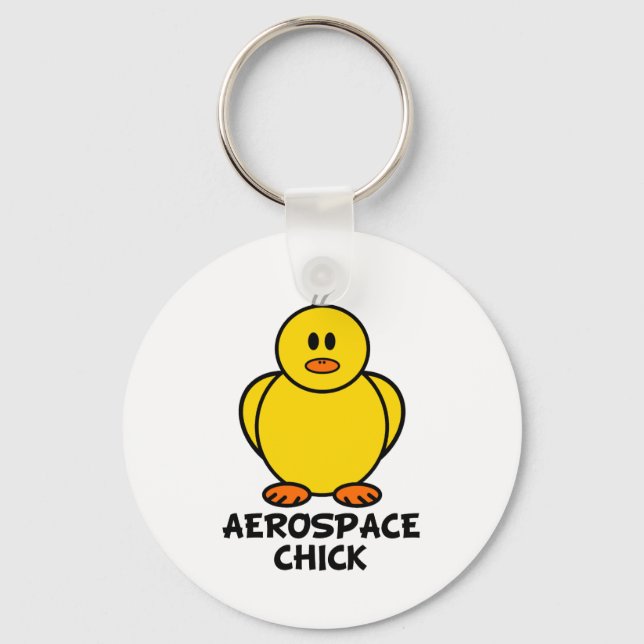 Chaveiro Pintinho aeroespacial (Frente)