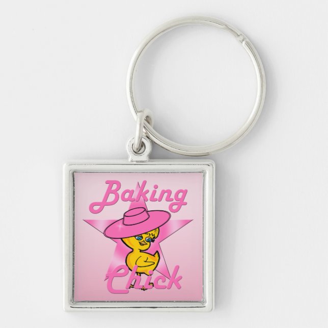 Chaveiro Pintinho Baking nº 8 (Frente)