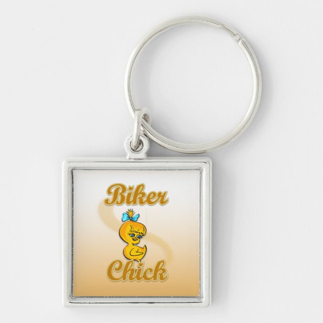 Chaveiro Pintinho Biker (Frente)